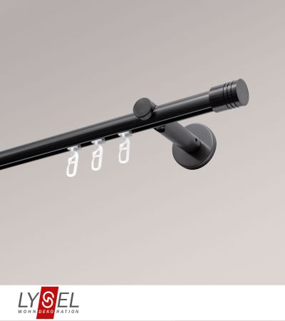 Lysel - SET Opal Innenlauf 160cm Trger offen mit Endstcke Zylinder in Titan