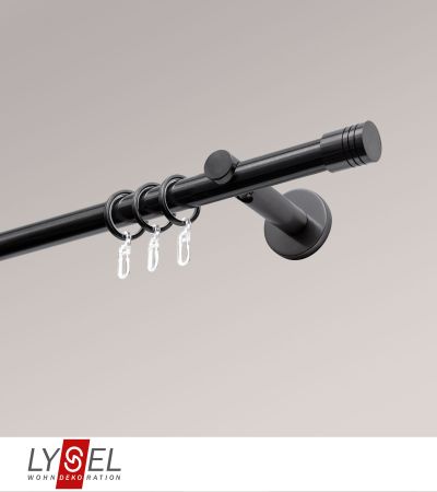 Lysel - SET Opal 160cm Trger offen mit Endstcke Zylinder in Titan
