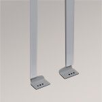 Vorschau SET - Klebeleisten Decomatic #1W silbergrau