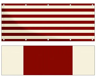 Design Balkon Sichtschutz bu-510 (Balkon Sichtschutz)