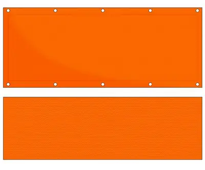 Design Balkon Sichtschutz bu-G050 (Balkon Sichtschutz)