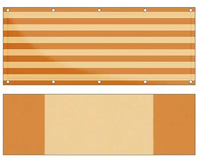 Design Balkon Sichtschutz bu-G641 (Balkon Sichtschutz)