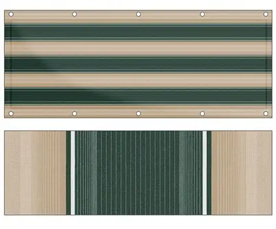 Design Balkon Sichtschutz bu-G686 (Balkon Sichtschutz)