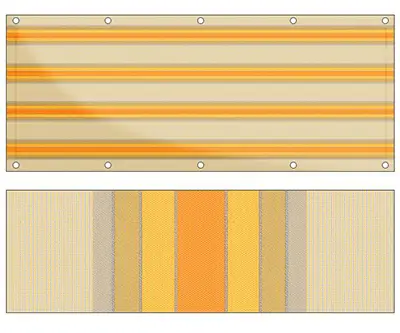 Markise Ma&szlig;anfertigung Balkontuch Fantasie Gialli G778