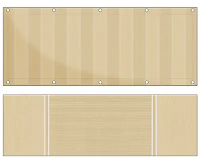 Design Balkon Sichtschutz bu-R198 (Balkon Sichtschutz)