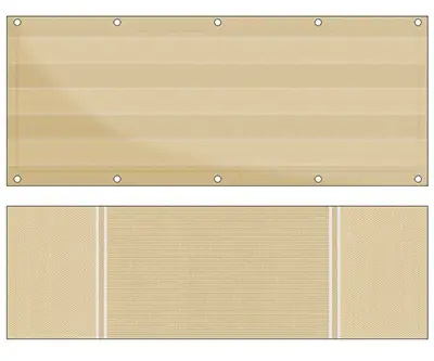 Design Balkon Sichtschutz bu-R198 (Balkon Sichtschutz)