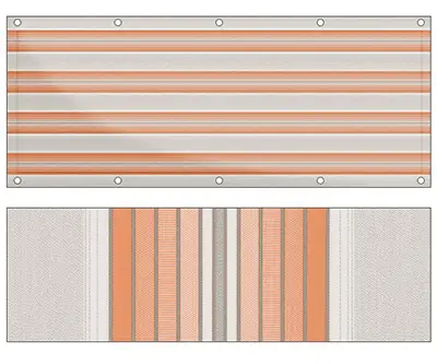 Design Balkon Sichtschutz bu-R259 (Balkon Sichtschutz)