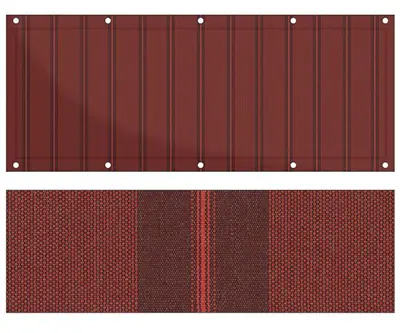 Design Balkon Sichtschutz bu-R367 (Balkon Sichtschutz)