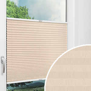 Plissee feststehende Fenster