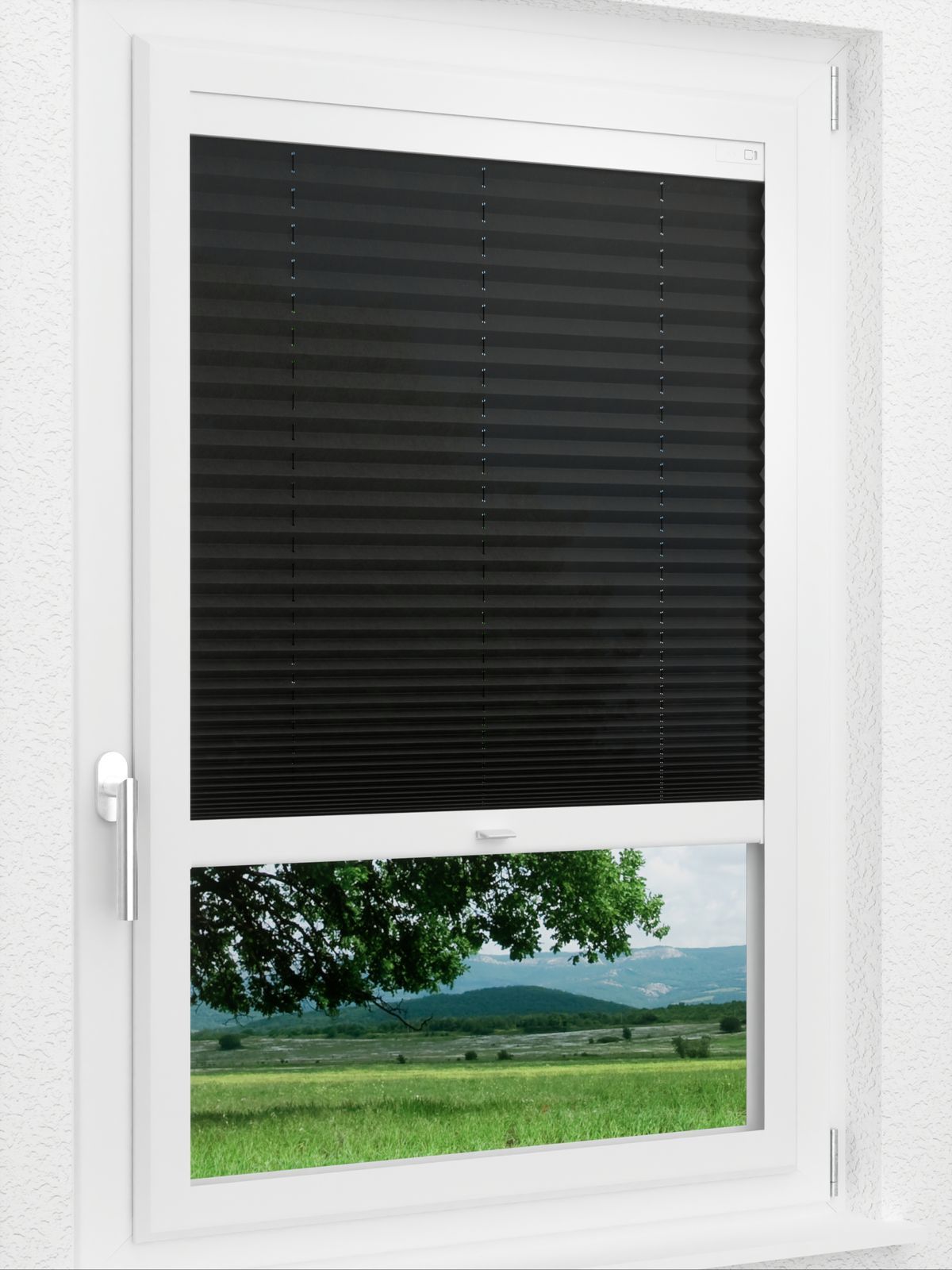 Stoff Plissee Maßanfertigung LYSEL HOME Plissee 229A Loso Smart Frame