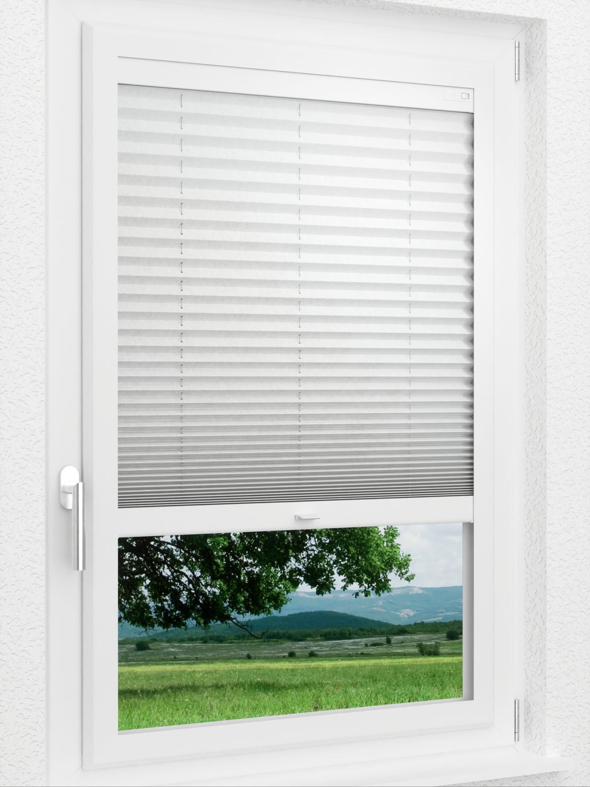 Stoff Plissee Maßanfertigung LYSEL HOME Plissee 135A Loso Smart Frame
