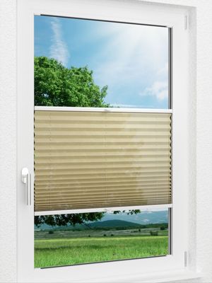 LYSEL HOME Plissee 332A Bahrain Fensteransicht