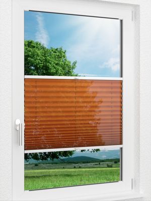 LYSEL HOME Plissee 429A Bahrain Fensteransicht