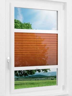 LYSEL HOME Plissee 429A Bahrain Smart Frame Fensteransicht