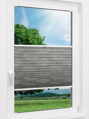LYSEL HOME Plissee 322A Ninossa Fensteransicht