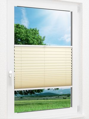LYSEL HOME Plissee 207A Krepp Fensteransicht