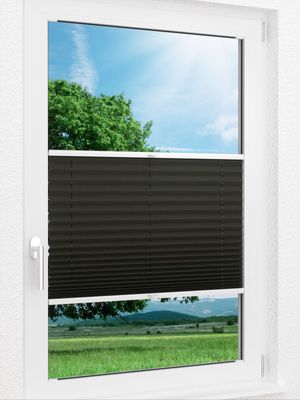 LYSEL HOME Plissee 208A Krepp Fensteransicht