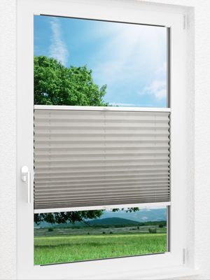 LYSEL HOME Plissee 125A Krepp Fensteransicht