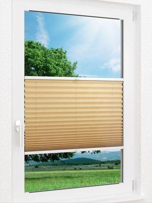 LYSEL HOME Plissee 225A Krepp Fensteransicht