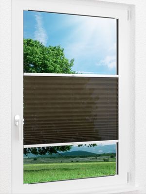 LYSEL HOME Plissee 236A Krepp Fensteransicht