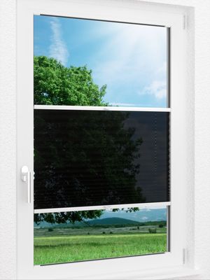 LYSEL HOME Plissee 138A Krepp Fensteransicht