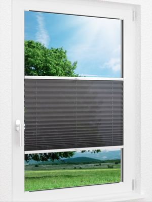 LYSEL HOME Plissee 233A Krepp Fensteransicht