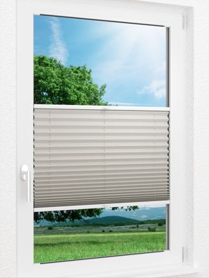 LYSEL HOME Plissee 219A Krepp BO Fensteransicht