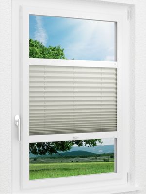 Preview LYSEL HOME Plissee 212A Krepp Pearl 1