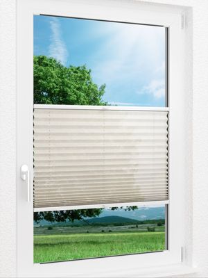 LYSEL HOME Plissee 126A Crush Fensteransicht