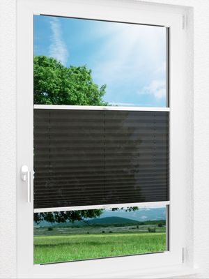 LYSEL HOME Plissee 230A Crush Fensteransicht