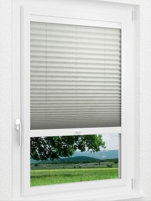 LYSEL HOME Plissee 203A Loso Smart Frame Fensteransicht