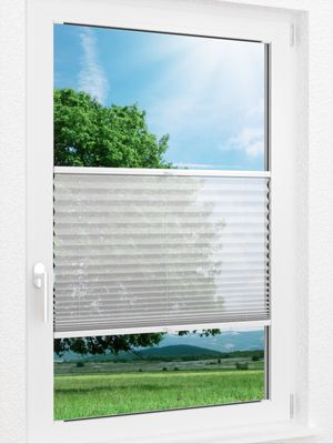 LYSEL HOME Plissee 118A Nero Fensteransicht