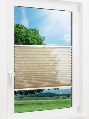 LYSEL HOME Plissee 226A Nero Fensteransicht