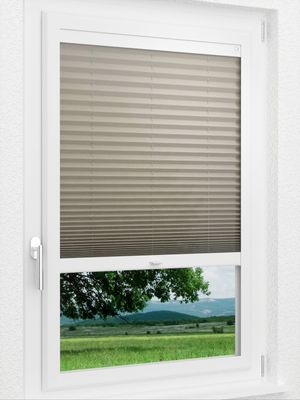 LYSEL HOME Plissee 304A Stares Smart Frame Fensteransicht