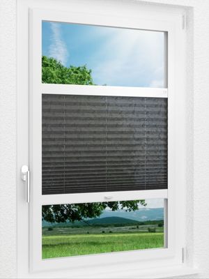 LYSEL HOME Plissee 431A Baku Smart Frame Fensteransicht