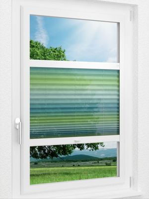 LYSEL HOME Plissee 338A Mutato Smart Frame Fensteransicht