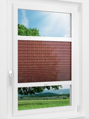 LYSEL HOME Plissee 413A Twig Smart Frame Fensteransicht