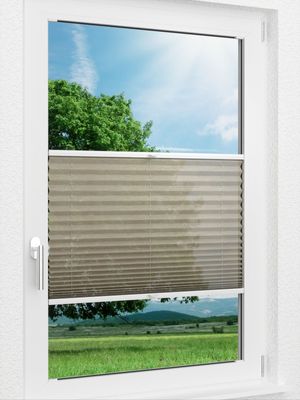 LYSEL HOME Plissee 434A Vesta Fensteransicht