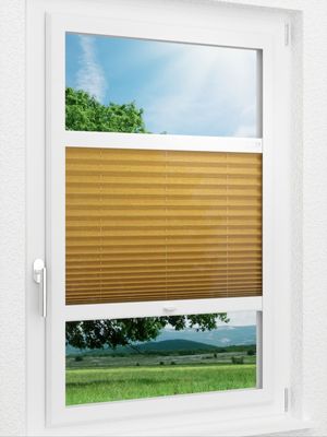 LYSEL HOME Plissee 432A Charming Smart Frame Fensteransicht