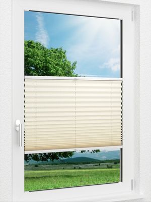 LYSEL HOME Plissee 422A Maya Soft Fensteransicht