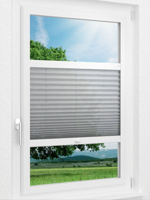 LYSEL HOME Plissee 327A Usir Smart Frame Fensteransicht