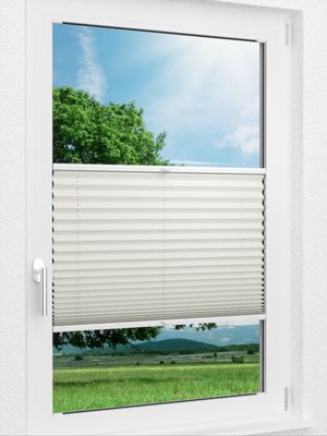LYSEL HOME Plissee 219B Krepp BO Fensteransicht