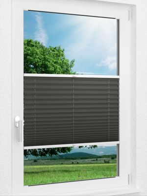 LYSEL HOME Plissee 202B Krepp BO Fensteransicht