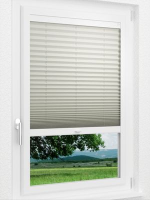 Preview LYSEL HOME Plissee 212B Krepp Pearl 1