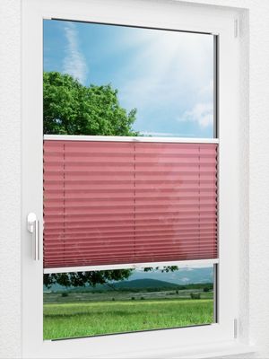 LYSEL HOME Plissee 419A Soft Pastels Fensteransicht