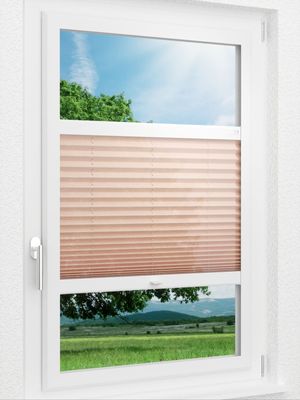 LYSEL HOME Plissee 440A Soft Pastels Smart Frame Fensteransicht