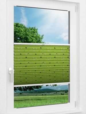 LYSEL HOME Plissee 402A Little Sheeps Fensteransicht