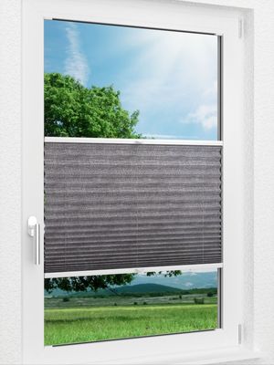 LYSEL HOME Plissee 405A Panorama Fensteransicht