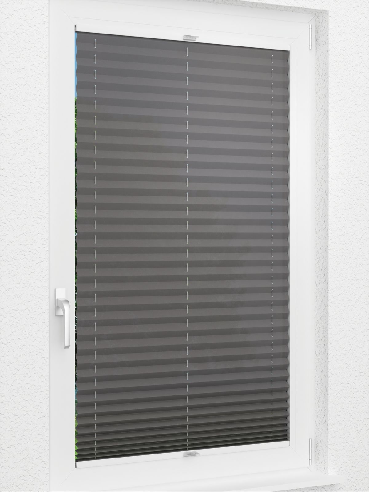 Detailansicht Plissee Basic B1 04.06.10