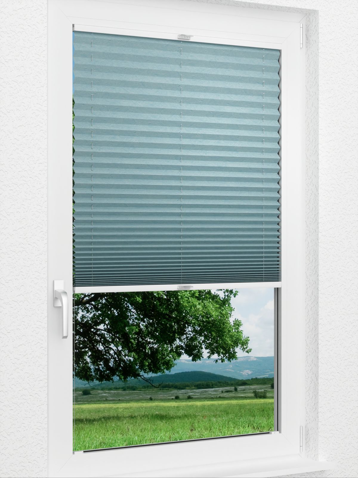 Detailansicht Plissee Crush Perlex 04.08.12